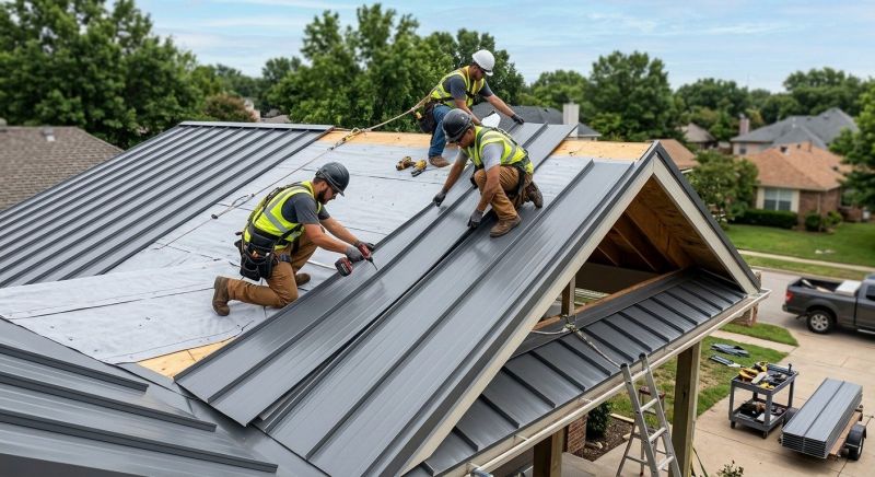 Aluminum Roof Installation in Larimer County, CO
