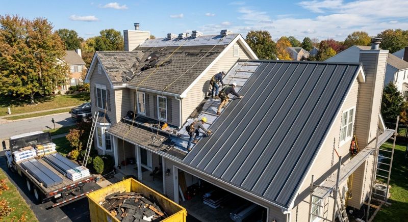 Aluminum Roof Replacement in Berthoud, CO