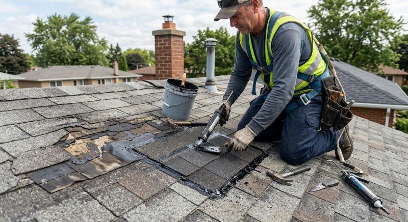 Asphalt Roof Leak Repair in Greeley, CO