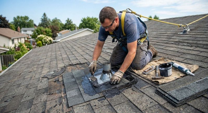Asphalt Roof Leak Repair in Loveland, CO