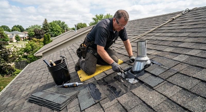 Asphalt Roof Leak Repair in Windsor, CO