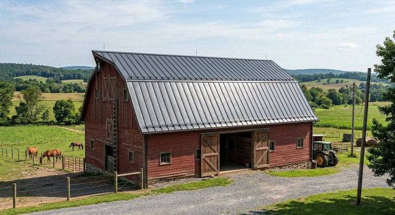Barn Roof Replacement in Berthoud, CO