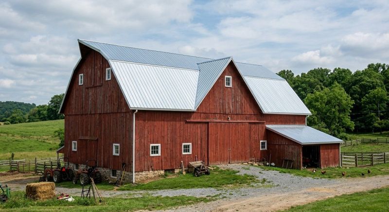 Barn Roof Replacement in Nunn, CO