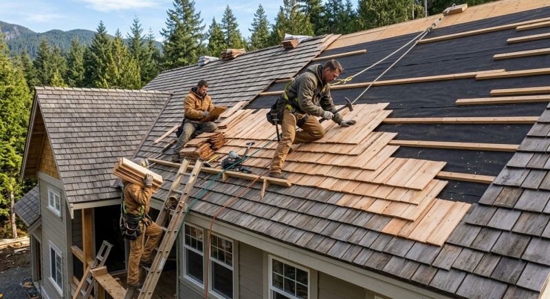 Cedar Roof Installation in Berthoud, CO