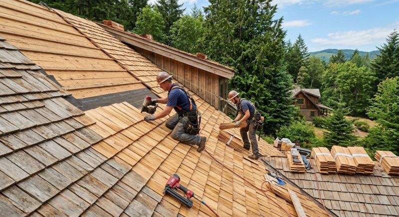 Cedar Roof Installation in Johnstown, CO