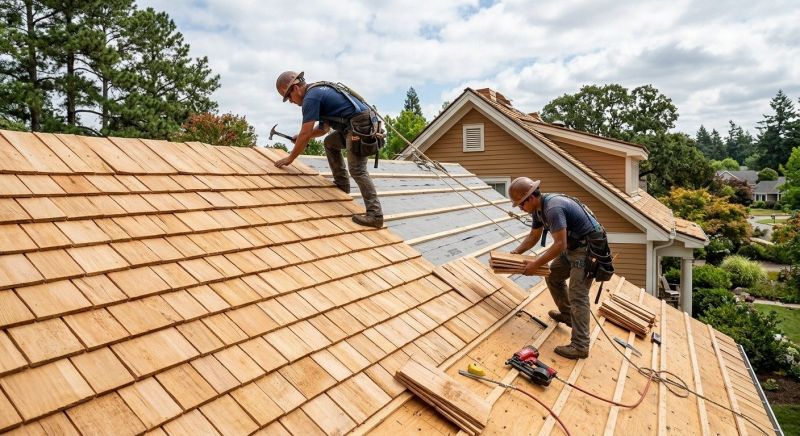 Cedar Roof Installation in Loveland, CO