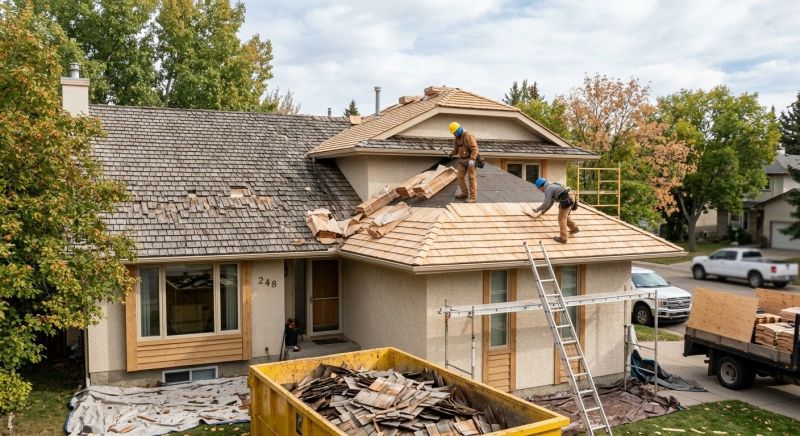 Cedar Roof Replacement in Johnstown, CO