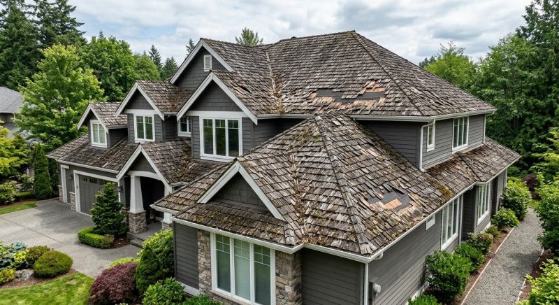 Cedar Roof Replacement in Larimer County, CO