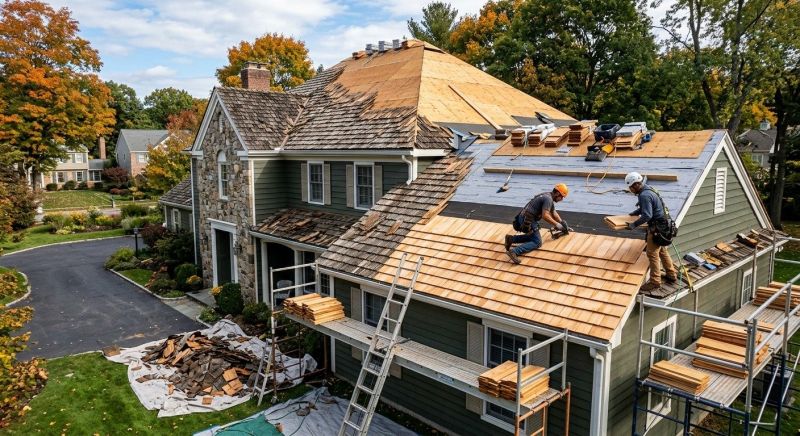 Cedar Roof Replacement in Nunn, CO
