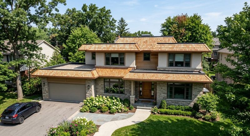 Cedar Shake Roof Construction in Greeley, CO