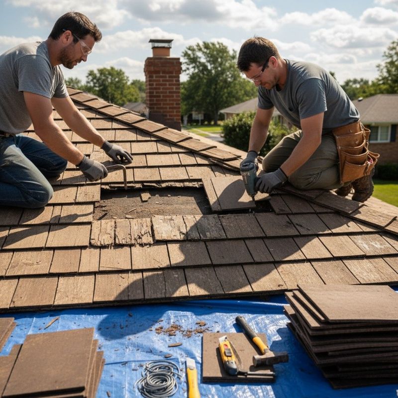 Cedar Shake Roof Repair in Windsor, CO