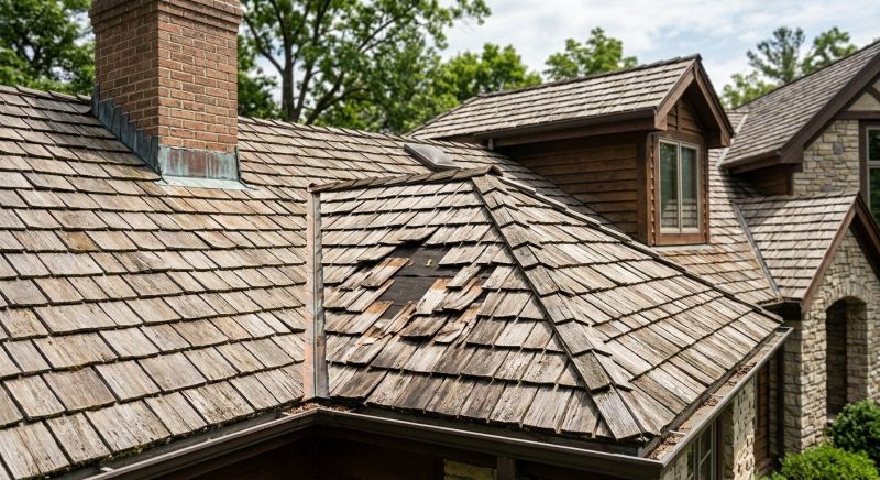 Cedar Shingles Repair in Wellington, CO