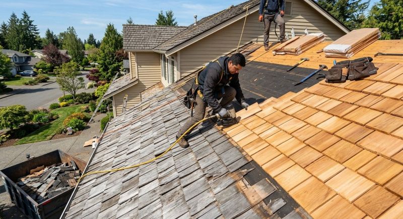 Cedar Shingles Replacement in Evans, CO
