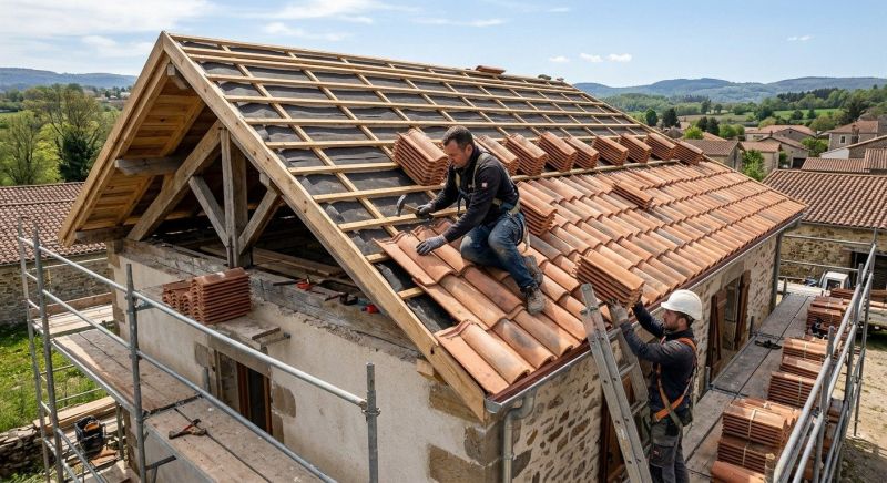 Clay Roof Installation in Nunn, CO