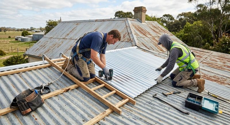 Corrugated Roof Repair in Nunn, CO
