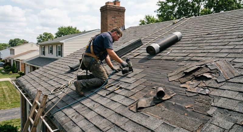 Damaged Roof Repair in Johnstown, CO