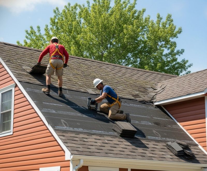 Damaged Roof Replacement in Greeley, CO