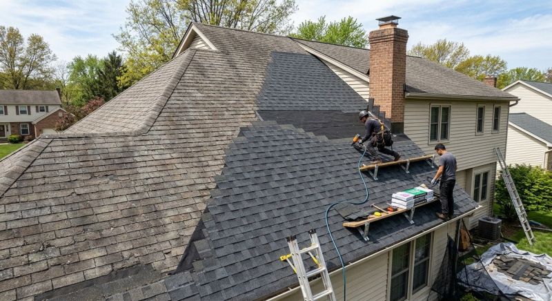 Damaged Roof Replacement in Johnstown, CO