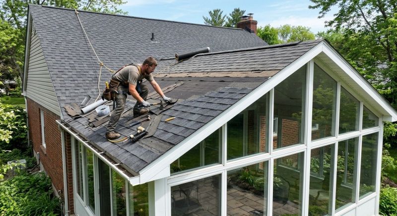 Damaged Roof Replacement in Windsor, CO