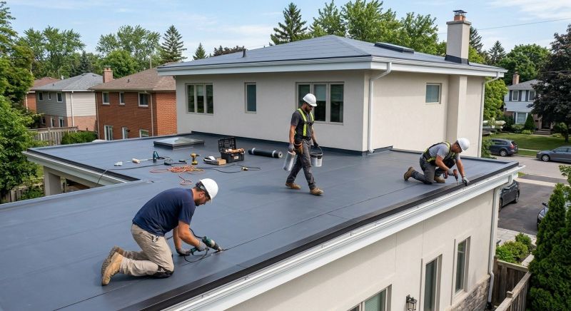 Epdm Roof Installation in Johnstown, CO