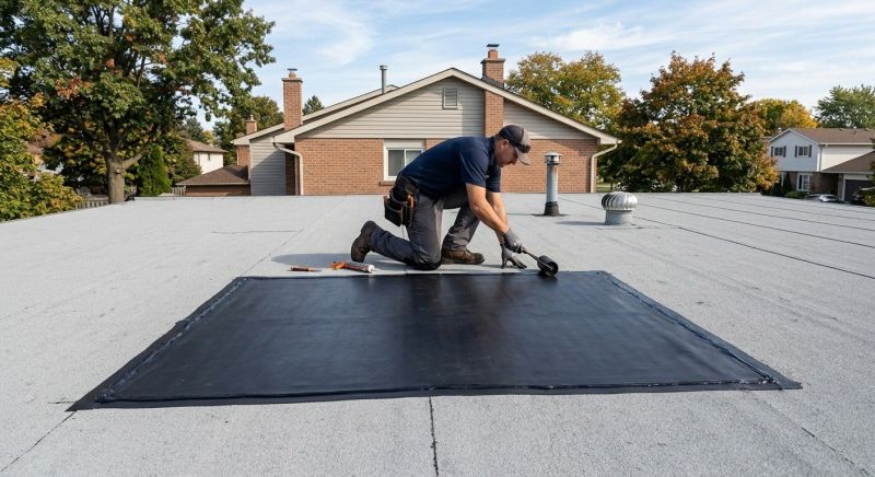 Flat Roof Repair in Evans, CO