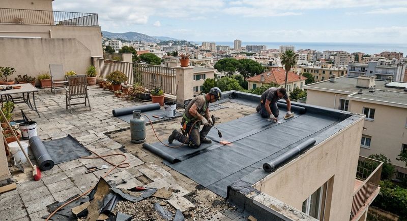 Flat Roof Repair in Evans, CO