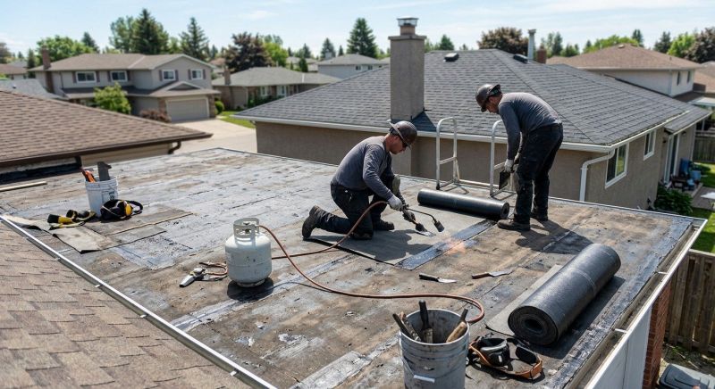 Flat Roof Repair in Johnstown, CO