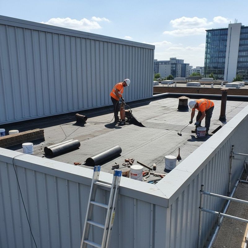 Flat Roof Repair in Windsor, CO