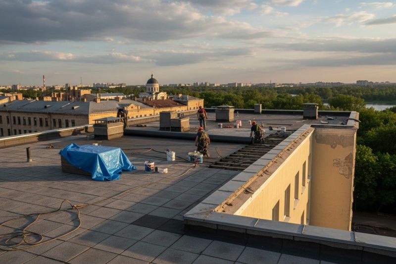 Flat Roof Replacement in Fort Collins, CO