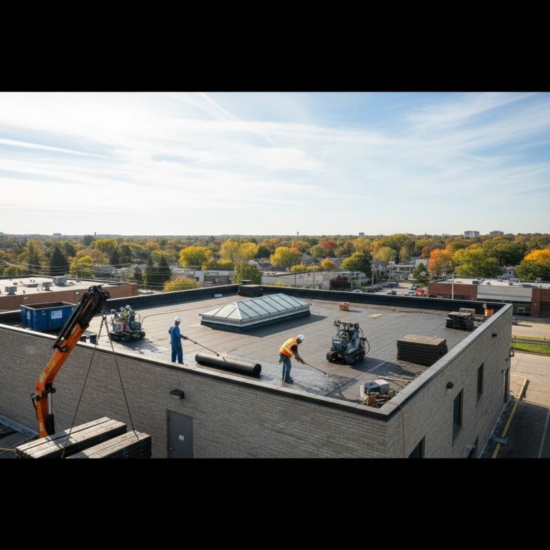 Flat Roof Replacement in Milliken, CO