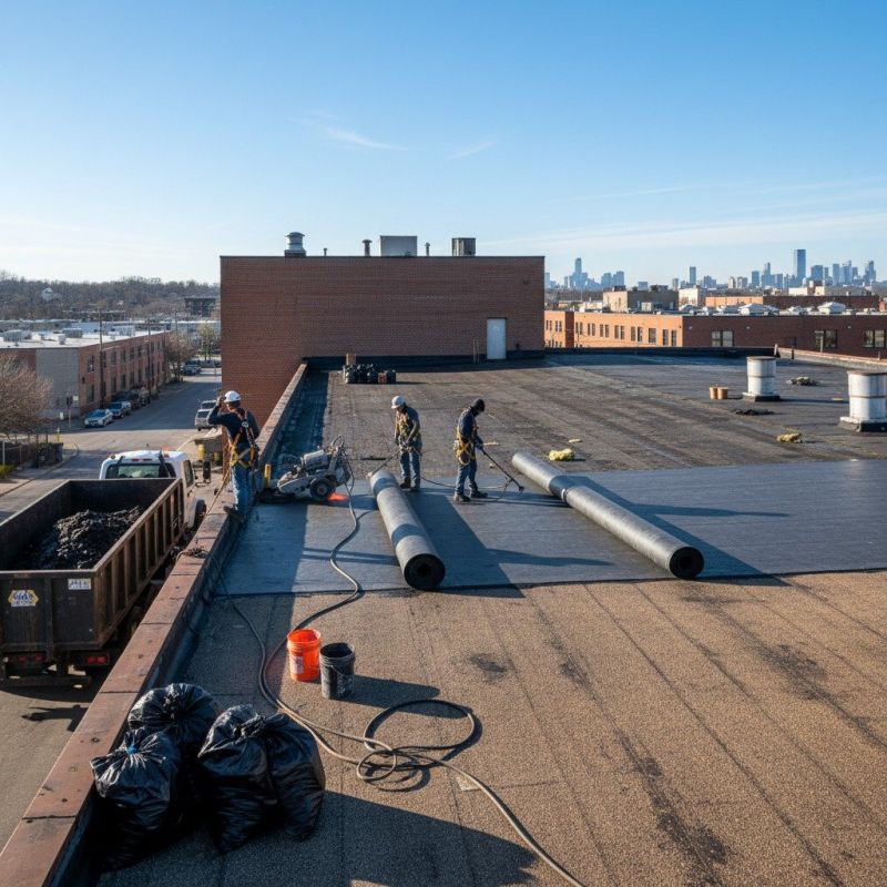 Flat Roof Replacement in Nunn, CO