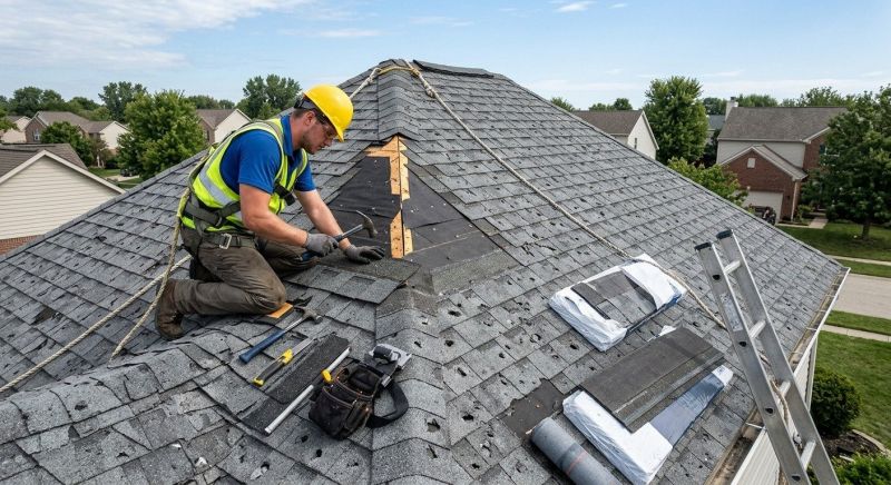 Hail Damage Roof Repair in Greeley, CO