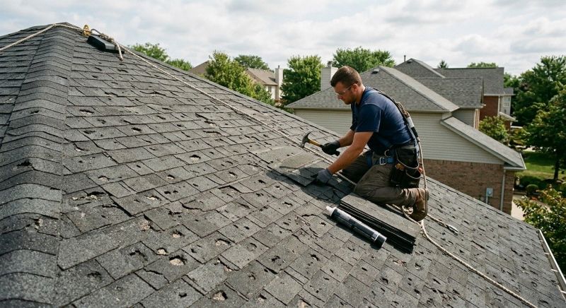 Hail Damage Roof Repair in Timnath, CO