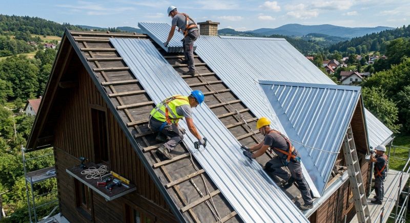 Metal Roof Installation in Evans, CO