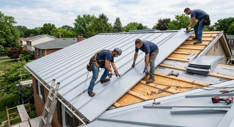 Metal Roof Installation in Johnstown, CO