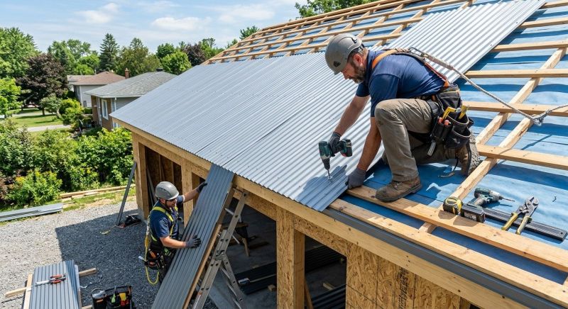 Metal Roof Installation in Johnstown, CO