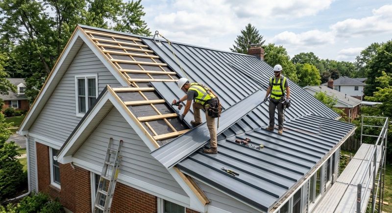 Metal Roof Installation in Johnstown, CO