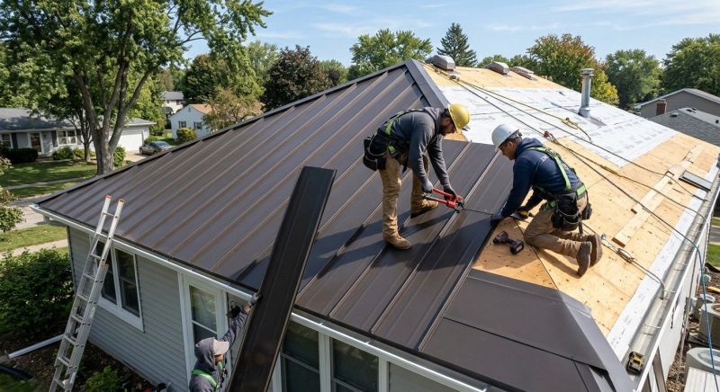 Metal Roof Installation in Wellington, CO