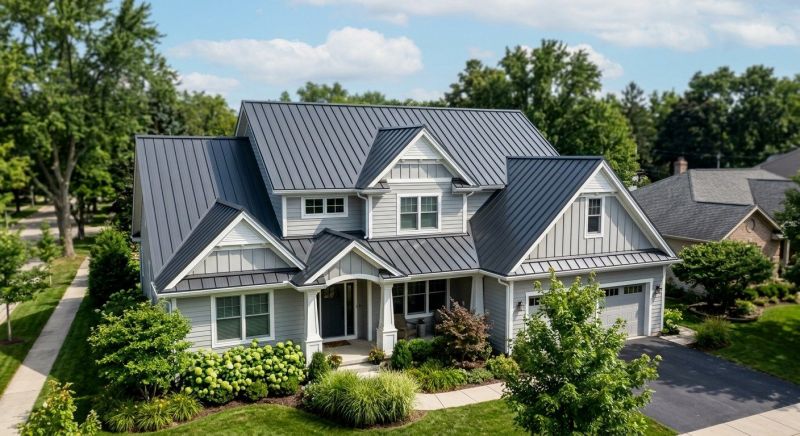 Metal Roof Replacement in Wellington, CO