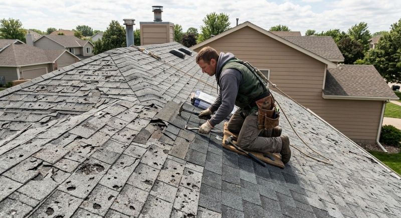 Roof Damage Repair in Windsor, CO