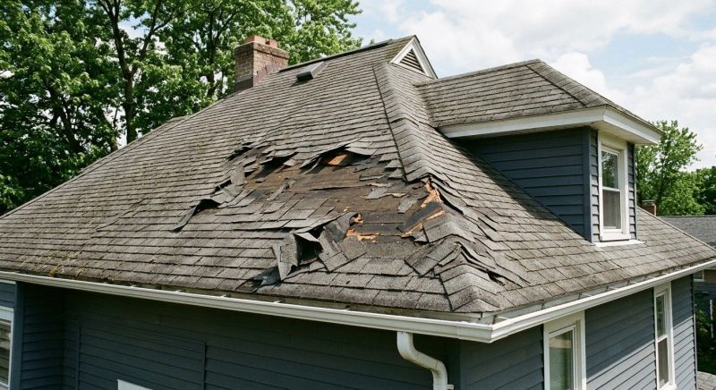 Roof Damage Restoration in Windsor, CO