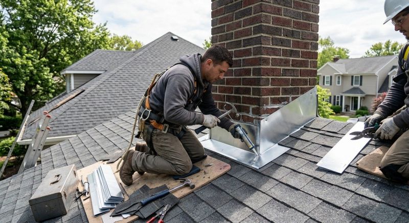 Roof Flashing Installation in Timnath, CO
