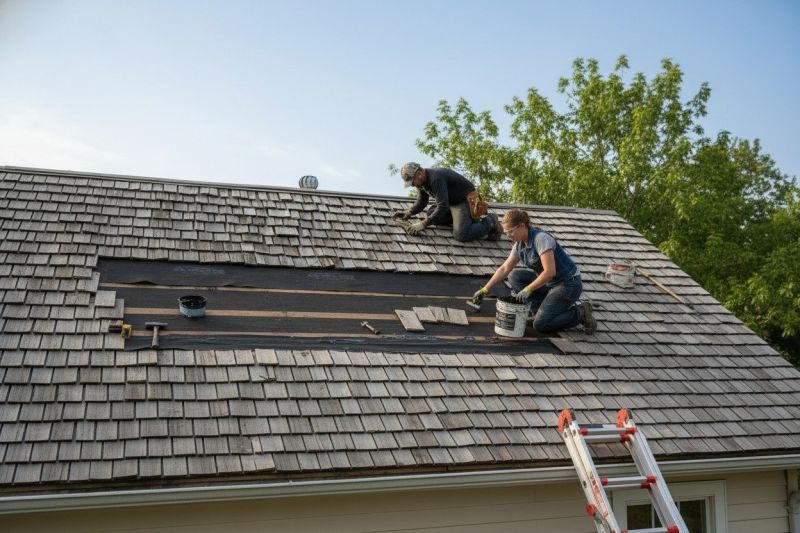 Shake Shingle Repair in Berthoud, CO