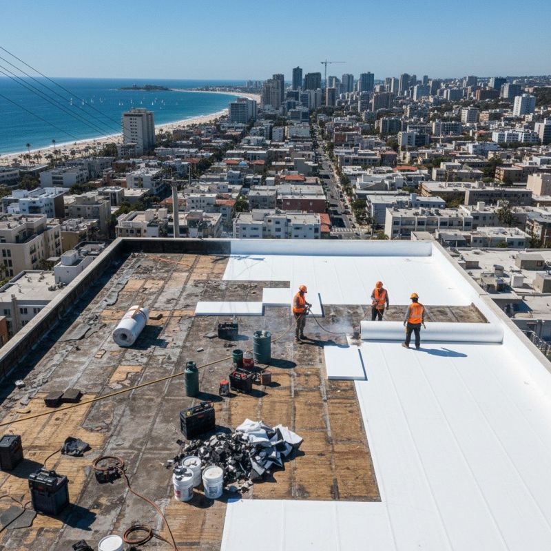 Single Ply Roof Replacement in Timnath, CO