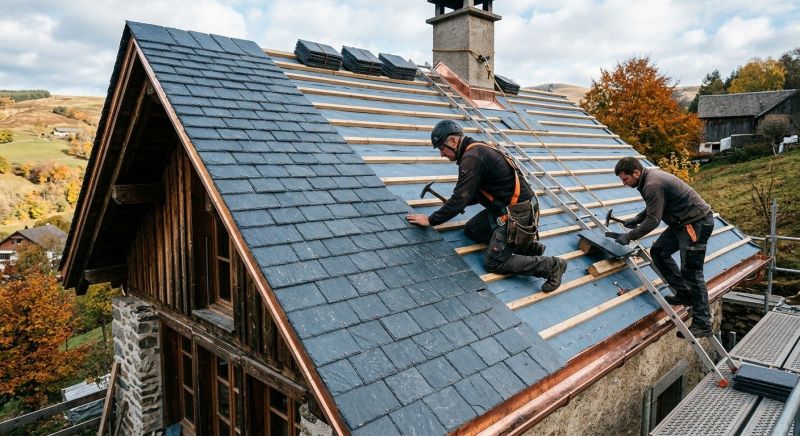 Slate Roof Installation in Greeley, CO