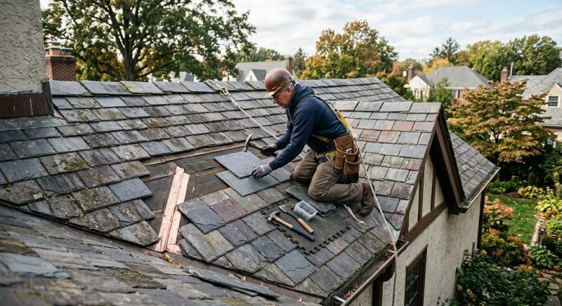 Slate Roof Repair in Timnath, CO