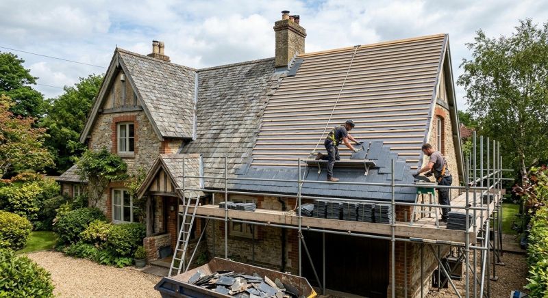 Slate Roof Replacement in Milliken, CO