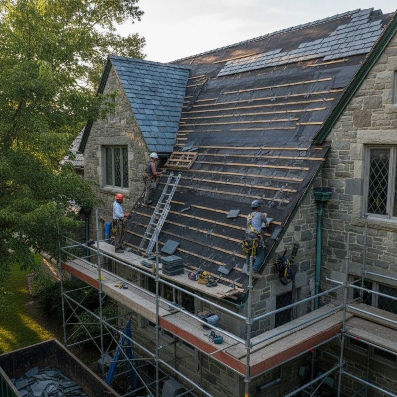 Slate Roof Replacement in Wellington, CO