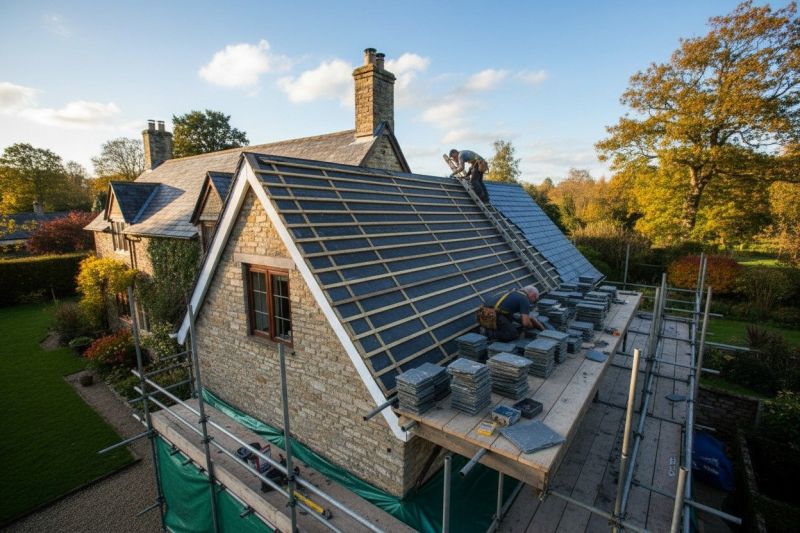 Slate Roof Replacement in Wellington, CO