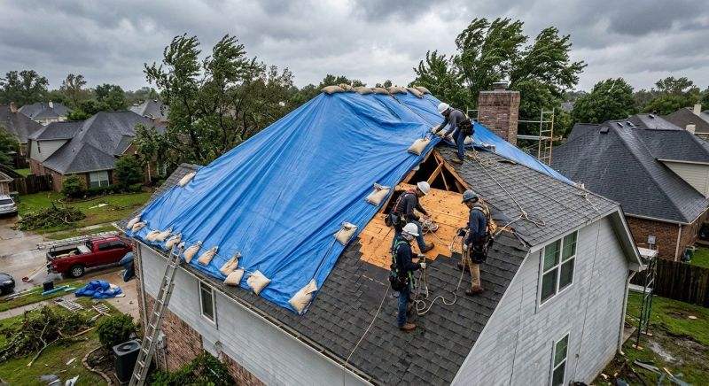 Storm Damage Roof Repair in Berthoud, CO